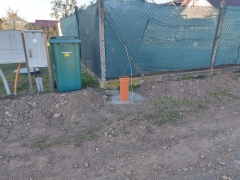 Výstavba osvetlenia na IBV pri trati – fotografia 7