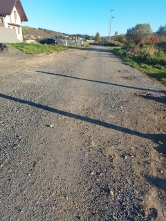 Výstavba cesty na IBV pri trati – fotografia 159