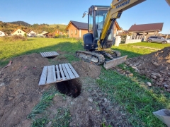 Výstavba cesty na IBV pri trati – fotografia 138
