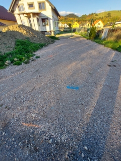 Výstavba cesty na IBV pri trati – fotografia 124