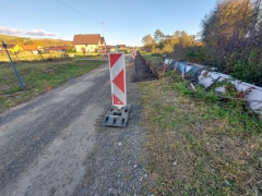 Výstavba cesty na IBV pri trati – fotografia 49