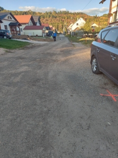 Výstavba cesty na IBV pri trati – fotografia 35