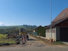 Výstavba cesty na IBV pri trati – fotografia 164