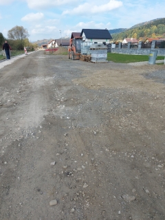 Výstavba cesty na IBV pri trati – fotografia 111