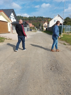Výstavba cesty na IBV pri trati – fotografia 120