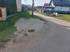 Výstavba cesty na IBV pri trati – fotografia 106