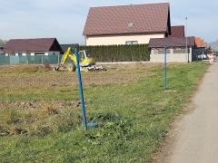 Výstavba cesty na IBV pri trati – fotografia 175