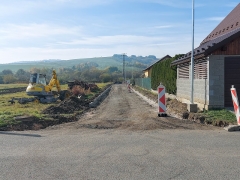 Výstavba cesty na IBV pri trati – fotografia 171
