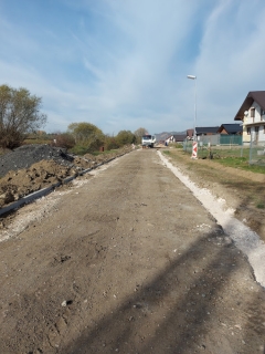 Výstavba cesty na IBV pri trati – fotografia 199