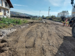 Výstavba cesty na IBV pri trati – fotografia 131