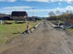 Výstavba cesty na IBV pri trati – fotografia 112