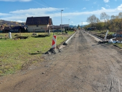 Výstavba cesty na IBV pri trati – fotografia 167