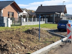 Výstavba cesty na IBV pri trati – fotografia 115