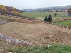 Výstavba cesty na IBV pri trati – fotografia 128