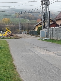 Výstavba cesty na IBV pri trati – fotografia 172