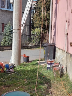 Výstavba cesty na IBV pri trati – fotografia 183
