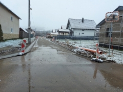 Výstavba cesty na IBV pri trati – fotografia 21
