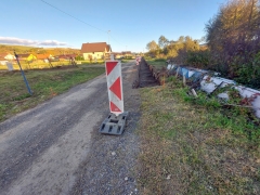 Výstavba cesty na IBV pri trati – fotografia 79