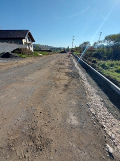 Výstavba cesty na IBV pri trati – fotografia 93