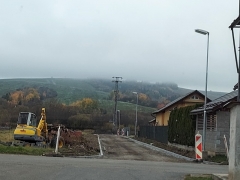 Výstavba cesty na IBV pri trati – fotografia 56