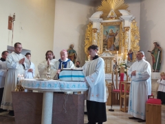 Mons. FRANTIŠEK RÁBEK celebroval odpustovú slávnosť Ružencovej Panny Márie – fotografia 45