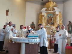 Mons. FRANTIŠEK RÁBEK celebroval odpustovú slávnosť Ružencovej Panny Márie – fotografia 48