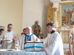 Mons. FRANTIŠEK RÁBEK celebroval odpustovú slávnosť Ružencovej Panny Márie – fotografia 40