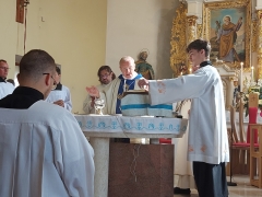 Mons. FRANTIŠEK RÁBEK celebroval odpustovú slávnosť Ružencovej Panny Márie – fotografia 35