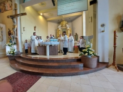 Mons. FRANTIŠEK RÁBEK celebroval odpustovú slávnosť Ružencovej Panny Márie – fotografia 39