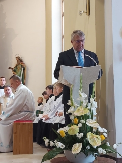 Mons. FRANTIŠEK RÁBEK celebroval odpustovú slávnosť Ružencovej Panny Márie – fotografia 6