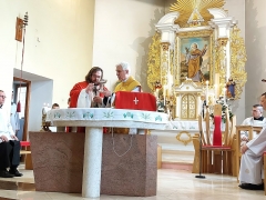 Doc. ThDr. ICLic. Štefan Mordel, PhD., hlavný celebrant ODPUSTOVEJ SLÁVNOSTI V CHMEĽNICI – fotografia 12