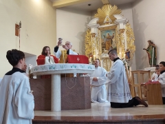 Doc. ThDr. ICLic. Štefan Mordel, PhD., hlavný celebrant ODPUSTOVEJ SLÁVNOSTI V CHMEĽNICI – fotografia 9
