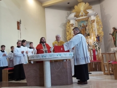 Doc. ThDr. ICLic. Štefan Mordel, PhD., hlavný celebrant ODPUSTOVEJ SLÁVNOSTI V CHMEĽNICI – fotografia 10