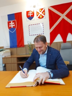 IGOR MATOVIČ, minister financií SR, na návšteve v Chmeľnici