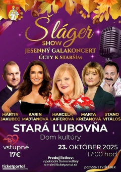 Pozvánka na Šláger parádu - 23.10.2025