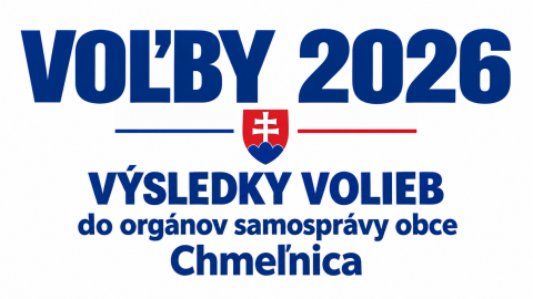 Výsledky volieb do orgánov samosprávy obcí v obci Chmeľnica 24.10.2026