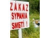 ZÁKAZ SYPANIA SMETÍ!