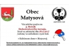 Pozvánka na stolnotenisový turnaj do Matysovej