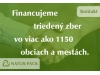  OZV Natur-pack, a.s. financuje triedený zber  na území našej obce Chmeľnica