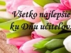 Deň učiteľov - 28.03.