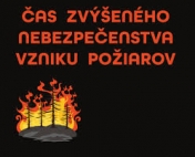 Vyhlásenie času zvýšeného nebezpečenstva vzniku požiaru od 05.05.2026